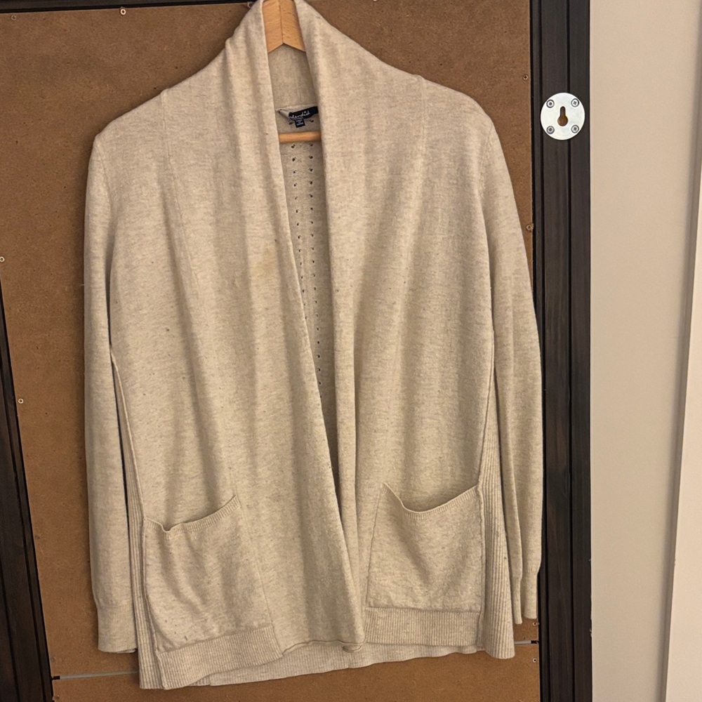 Splendid Cream Knit Cardigan